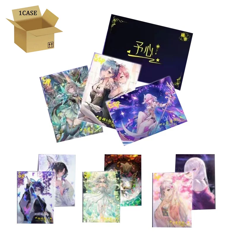 

Wholesales Goddess Story Collection Cards Booster Box XiKa A5 Rare Anime Girls 1 Case Playing Cards