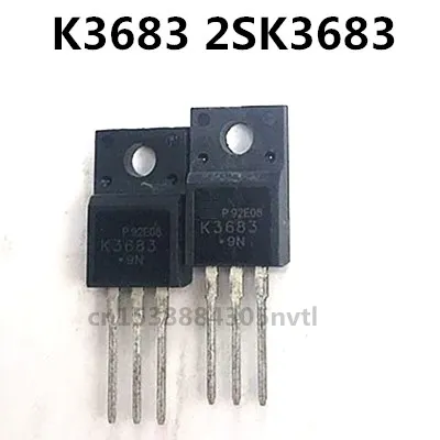 Original 10pcs/ K3683 2SK3683  TO-220F 500V 19A