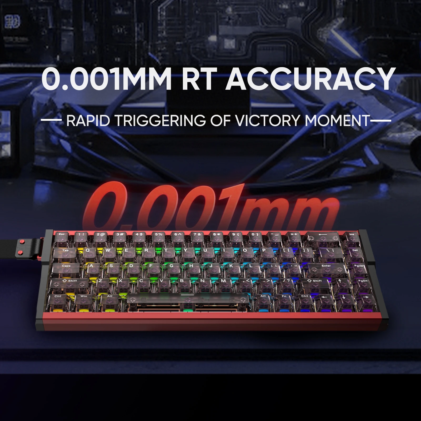 Teclado Mecánico para Juegos IROK MG68 Ace MG68 Plus MG68 MAX Mecha, Alámbrico, de Aluminio, Magnético, 60%, Inalámbrico, 8K, 0.08ms 6