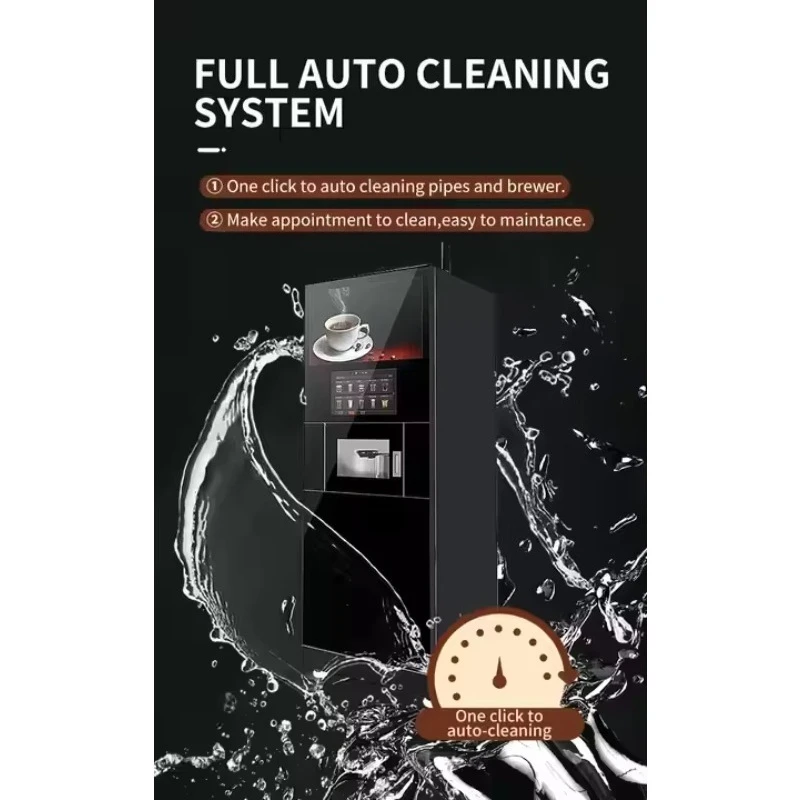 Customize Commercial Protein Shake Vending Machine Automatic Gym Smoothie Dispenser Touch Screen Whey Protein Making Machine