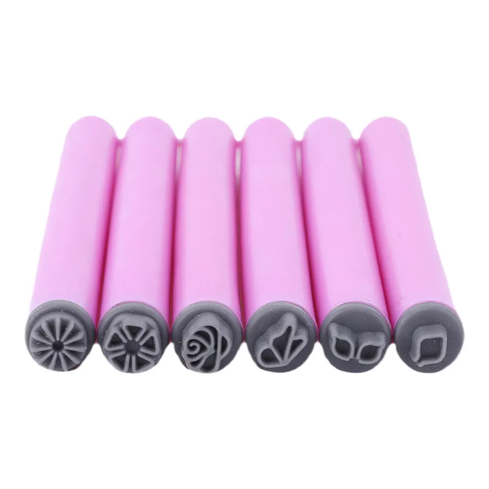 Zestaw 6 pisaków do zdobienia paznokci, narzędzia do graffiti, pisaki do zdobienia, narzędzia do stemplowania paznokci, zestaw DIY do zdobienia paznokci dla dziewcząt i kobiet, do użytku domowego.