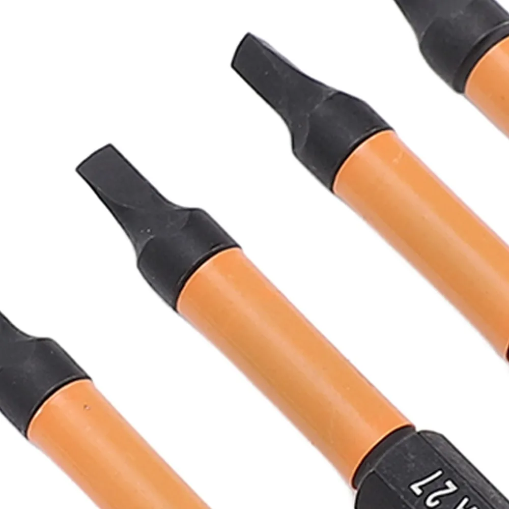 

10pcs S2 Alloy Steel Triangle Screwdriver Bits Set 1/4 Inch Hex Shank Magnetic Triangle Head Drill Bit 2 Inch Length 50mm Length