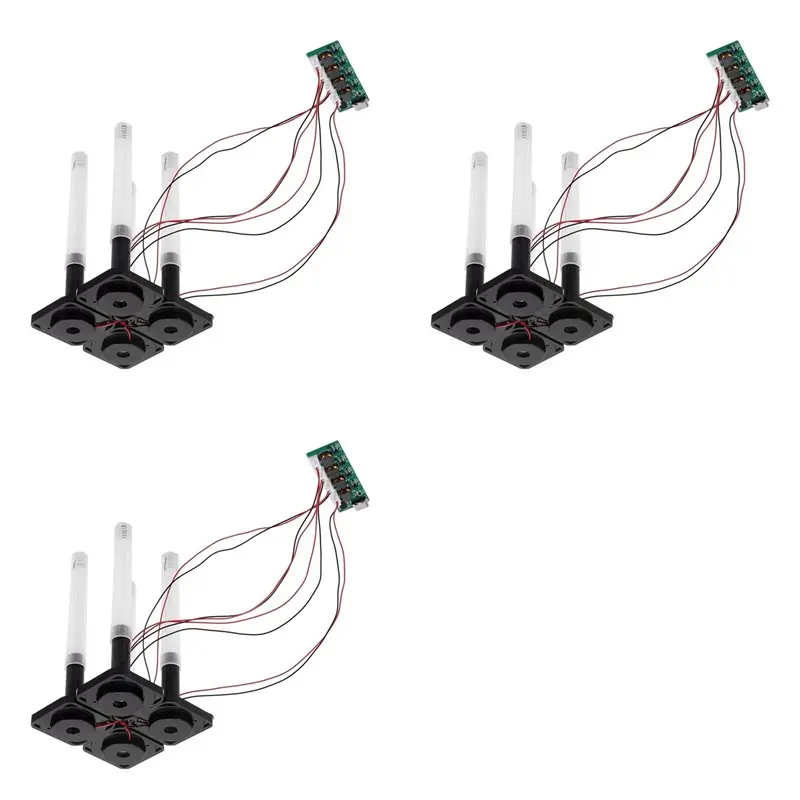 B83B-3X Four-Spray Humidifier Module DIY Atomizer Control Board Driver Circuit Board 1 To 4 Plant Watering Large Fog Volume
