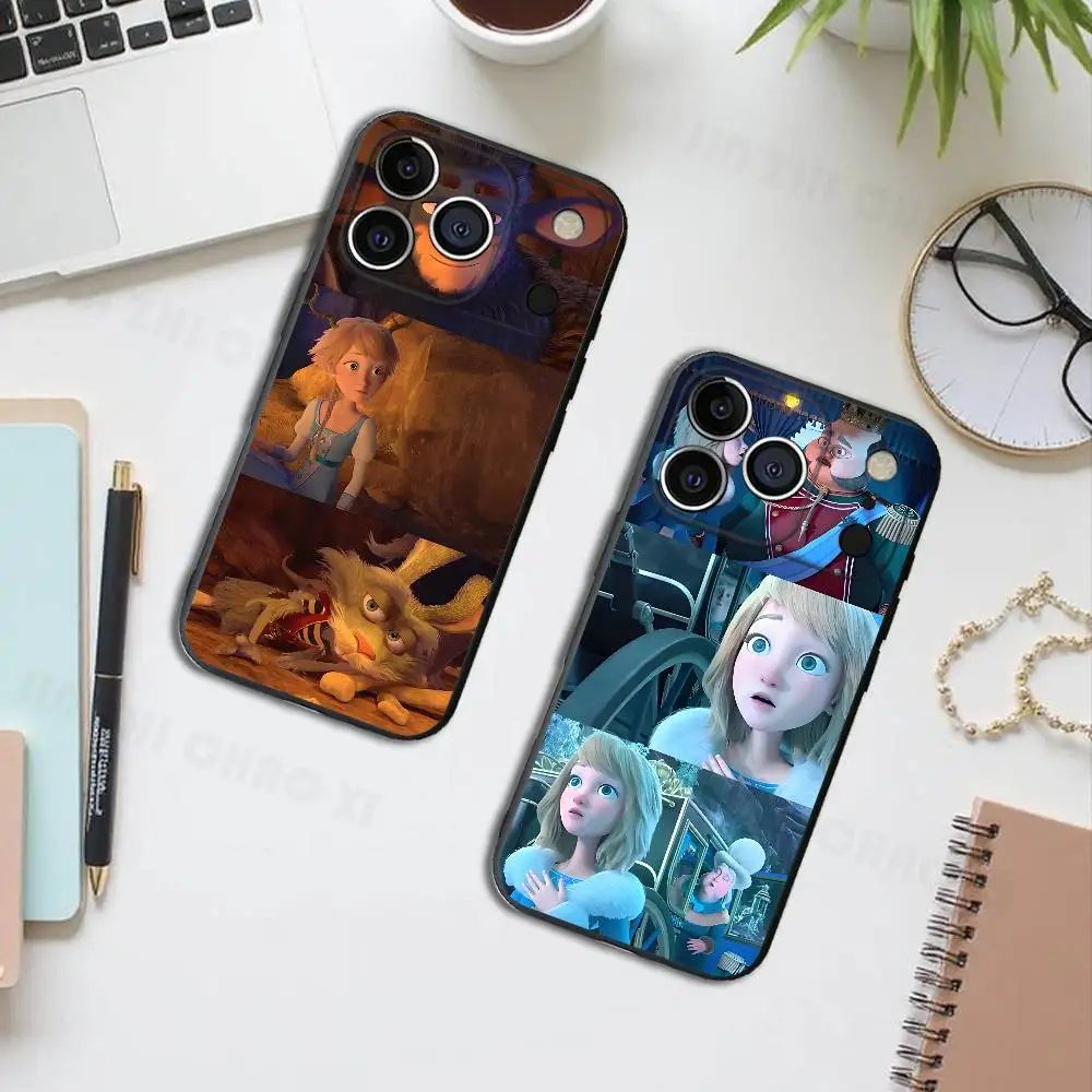 

My Dear Monster Black Phone Case For IPhone 17 16 15 14 13 12 13 12 11 Pro Max Plus XS XR Silicone Soft Back Cover