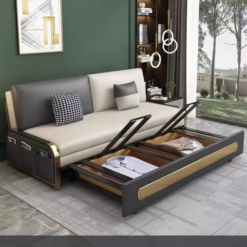 

Foldable sofa bed Living room multi functional