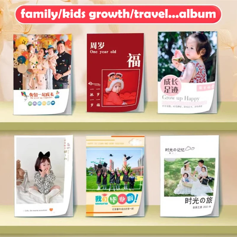 12inch soft page personal customized album souvenir book for travel wedding anniversary baby growth memory photobook print gifts