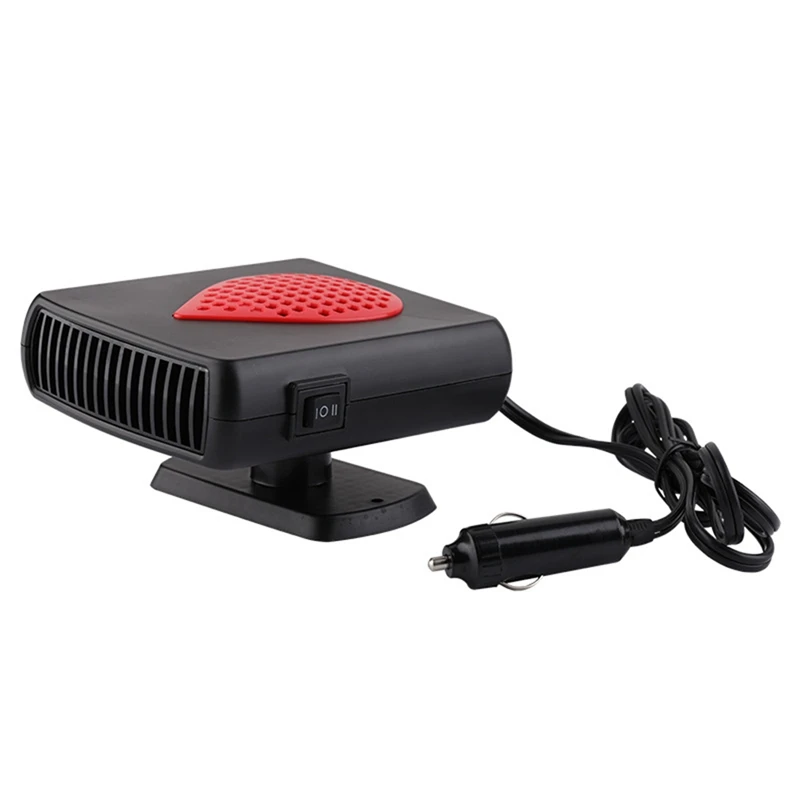 12V Car Fan Heater,500W Car Defroster For Windshield,Hot And Cold Car Cooling Fan With Cigarette Lighter Socket,A Easy Install