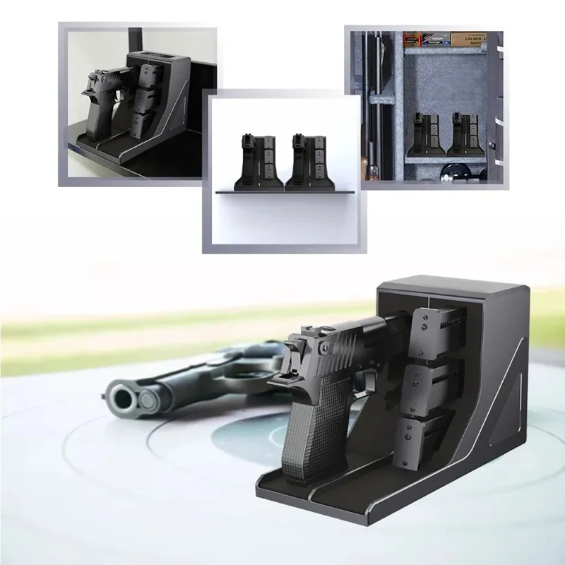 magazine-holder-pistol-holder-for-gun-safe-cabinet-storage-organizer-protective-pistol-stand
