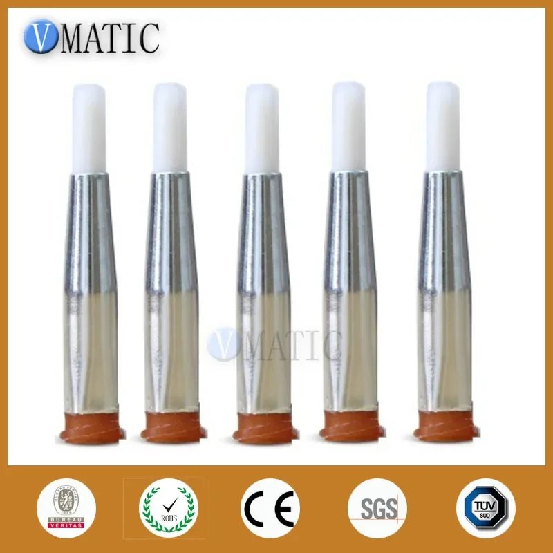 Free Shipping 10Pcs 15G Dia 5mm Brush Glue Dispensing Tip Wool Brush