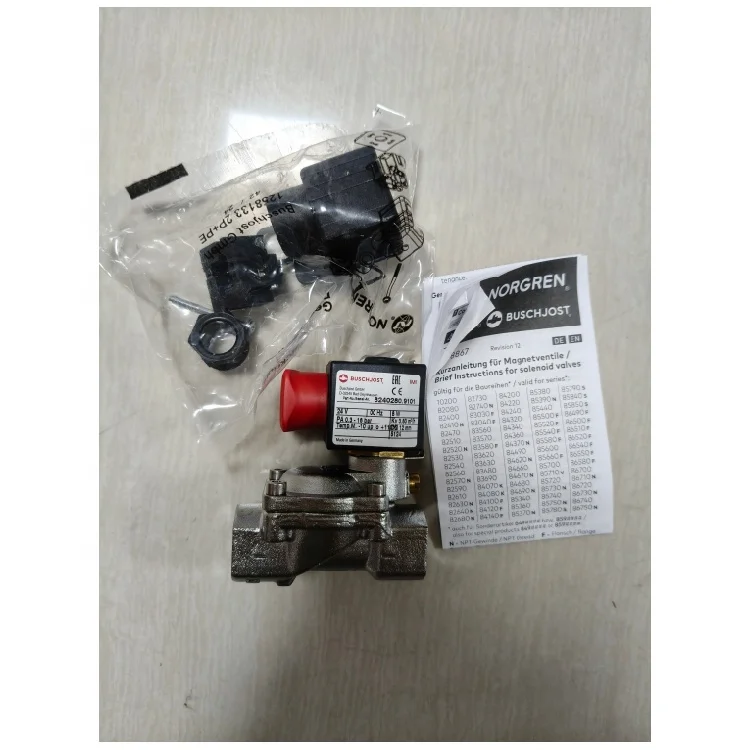 8240280.9101 صمامات الملف اللولبي BUSCHJOST IMI NORGREN الهوائية