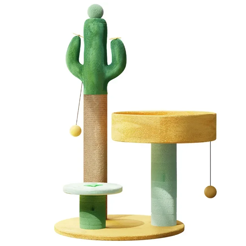 

Manufacturers wholesale cat climbing frame small scratch board tree scratch and wear-resistant