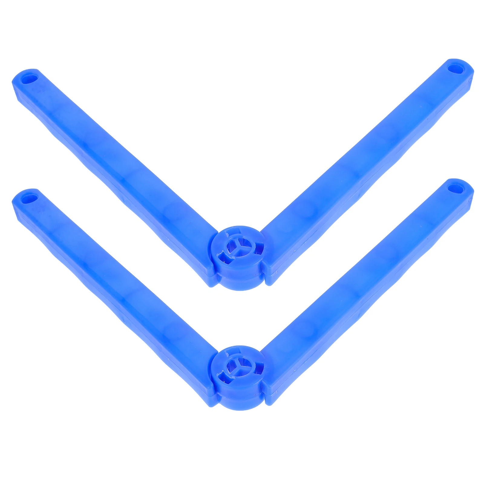 

2 Pcs Folding Hanger Accessories Clothes Drying Rack Part Replacement Joints Clothing Accessory Plastic Kits