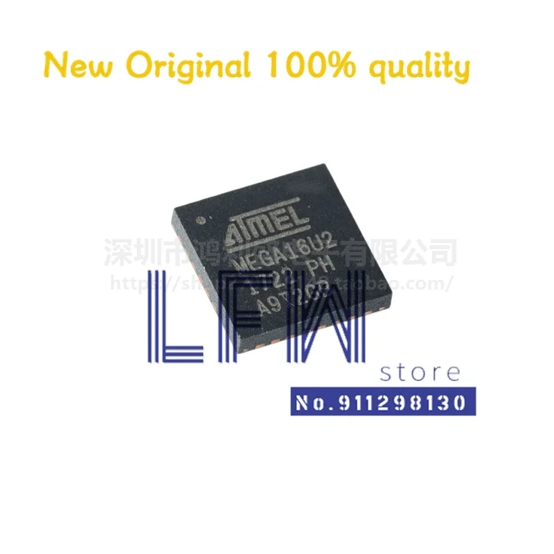 5pcs/lot ATMEGA16U2-MU ATMEGA16U2 MEGA16U2 QFN-32 Chipset 100% New&Original In Stock