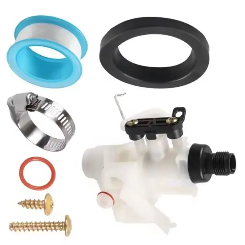 ABZC-Toilet Water Valves Set Freeze Resistance Leakage Part RV Toilet Water Valve Module Assembly