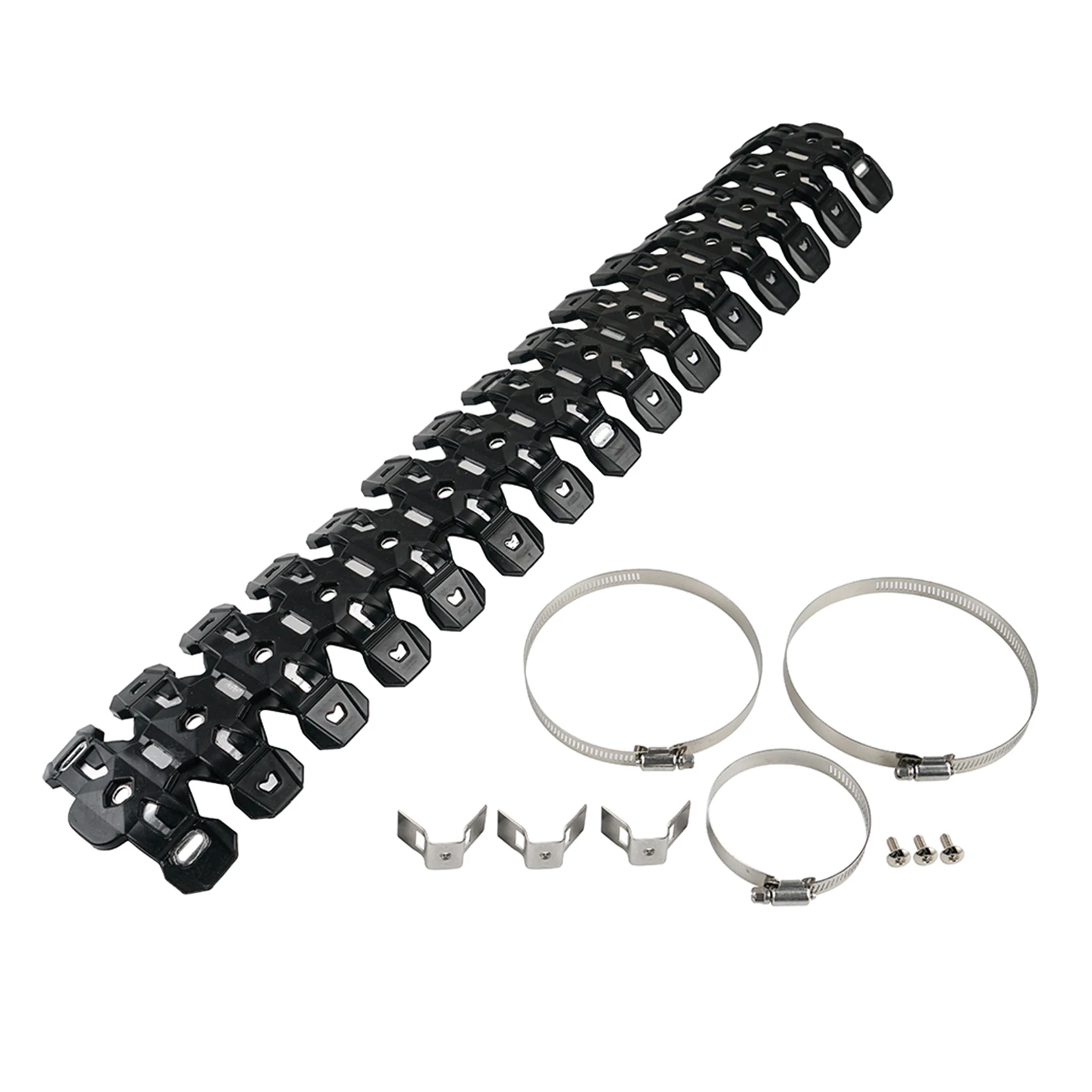 Für Husqvarna TE 300 TE 250 TC 250 60cm Auspuff-Schalldämpfer Hitzeschutzblech für KTM EXC 300 EXC 250 XCW GasGas EC 300 EC 250 – Detail 2