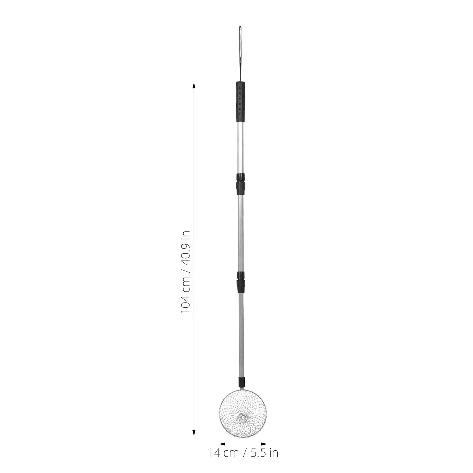 Egg Grabber Metal Basket Holder Stretchable Telescopic Handle Ergonomic Chicken Egg Picker Tool for Poultry Coop