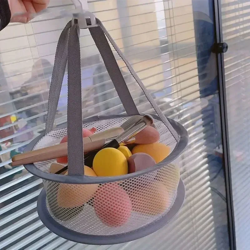 Drying Bag Mesh akeup Brush Storage Deformation Mesh Basket Drying Household Use Air Drying Clothes Pocket Anti MPowder Puff