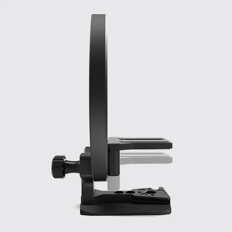 New DSLR Camera Lens Support Bracket Semi-circular Ring Horizontal Vertical Quick Switch Mount for Canon Nikon Tripod Stabilizer