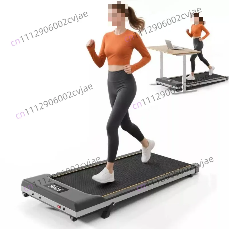 Flat treadmill Small mini folding silent electric indoor simple walker fitness