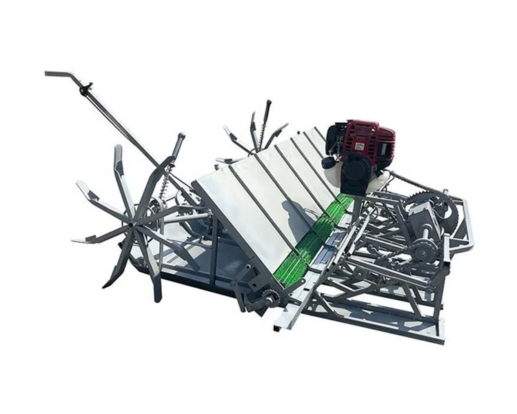 

New 6/4 Rows Paddy Rice Transplanting Machine Farm Use Rice Planting Machine With Gearbox And Bearing For Retail Industry