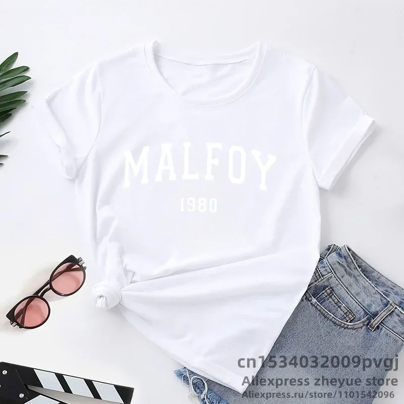 Draco Malfoy 1980 Women's Sweatshirt Women Slytherin Hoodie Long Sleeve Loose Autumn Crewneck Sweatshirts Harajuku Clothes