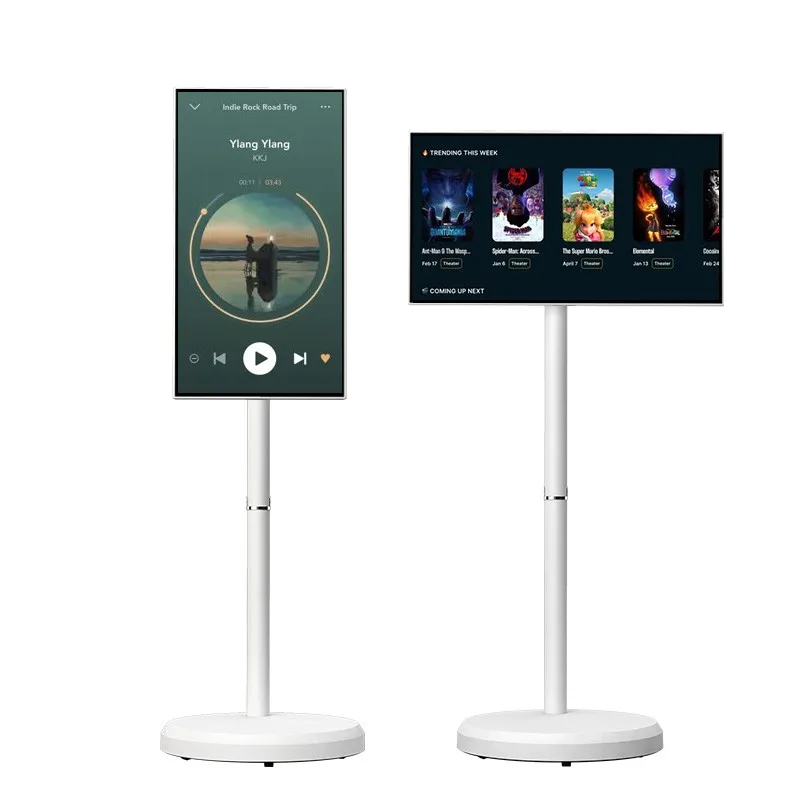 

21,5-дюймовый портативный смарт-телевизор с сенсорным экраном и интерактивным ЖК-монитором, подвижными телевизорами и камерой