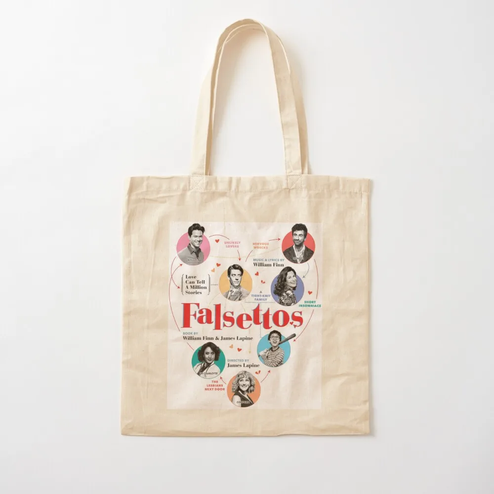 Falsettos 2016 ملصق حمل حقيبة المتسوق حقيبة جامعة المتسوق حقيبة المرأة للتخصيص حمل #2