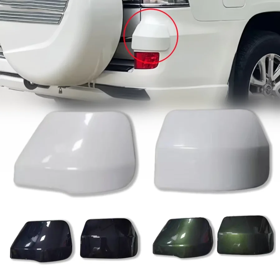 

1Pc Rear Bumper Spare Tire Trim Bracket Back-Door Corner Panel Cover For Toyota Land Cruiser LC200 2008-2015.8 2015.9-2021