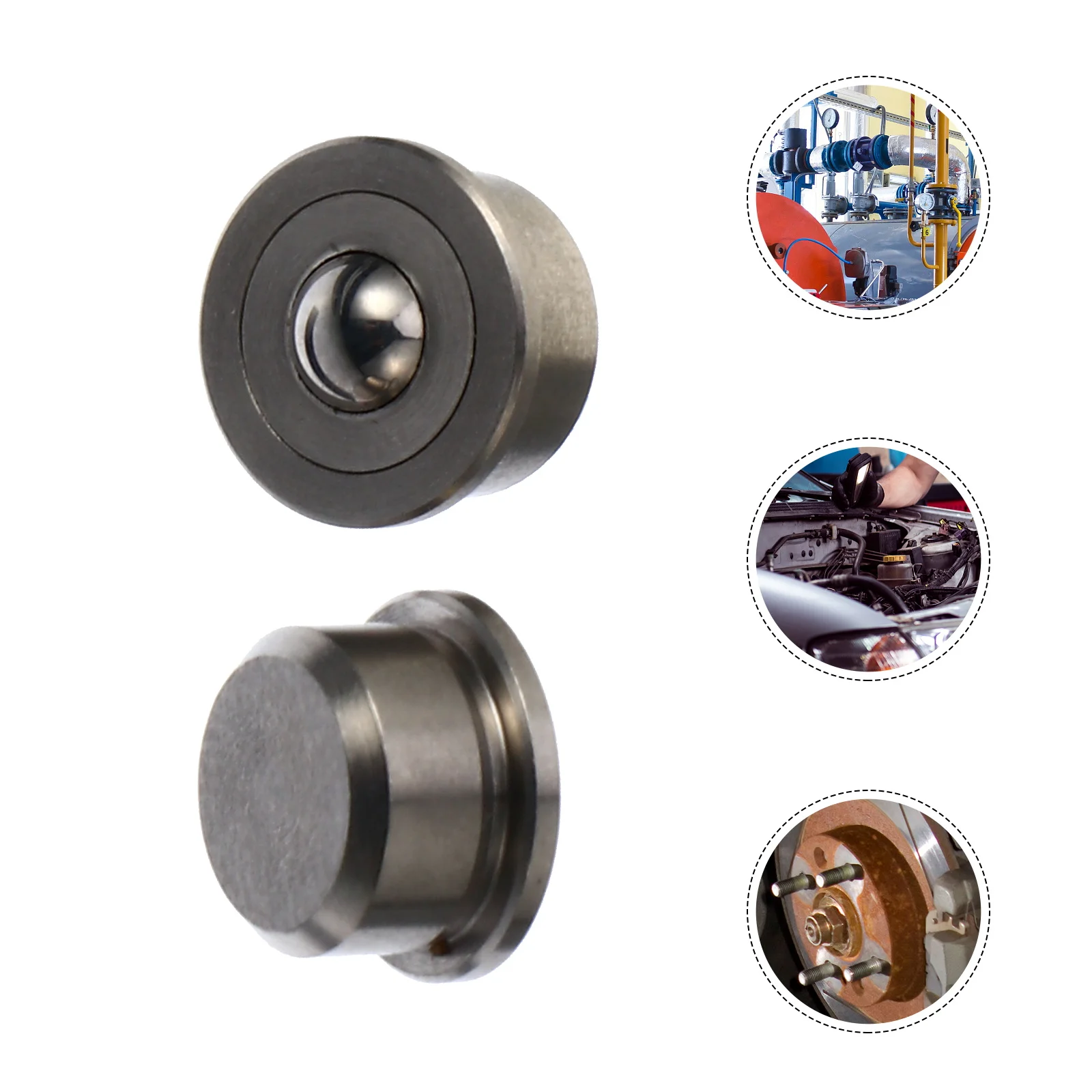 

Ball Units Stainless Steel Roller 360 Degree Rotation Smooth Bearing Ball Transfer Units Heavy Duty Tool Parts