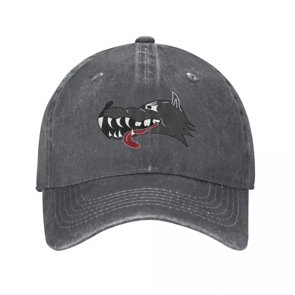 B-25D 71st BS, 38th BG Wolf Head Nose Art Baseball Cap Military Tactical Cap Male hat Hats Woman Men's