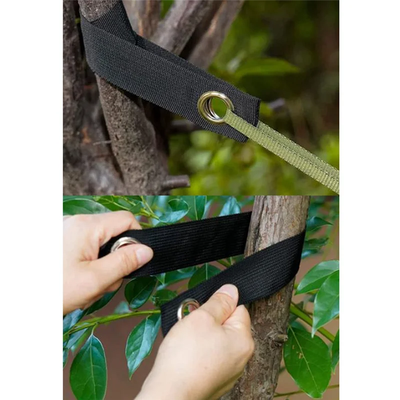 Compact Tree Straps 15.74 Inch For Staking With Grommet For Guying/Staking Newly Planted Saplings And Hurricane Protection