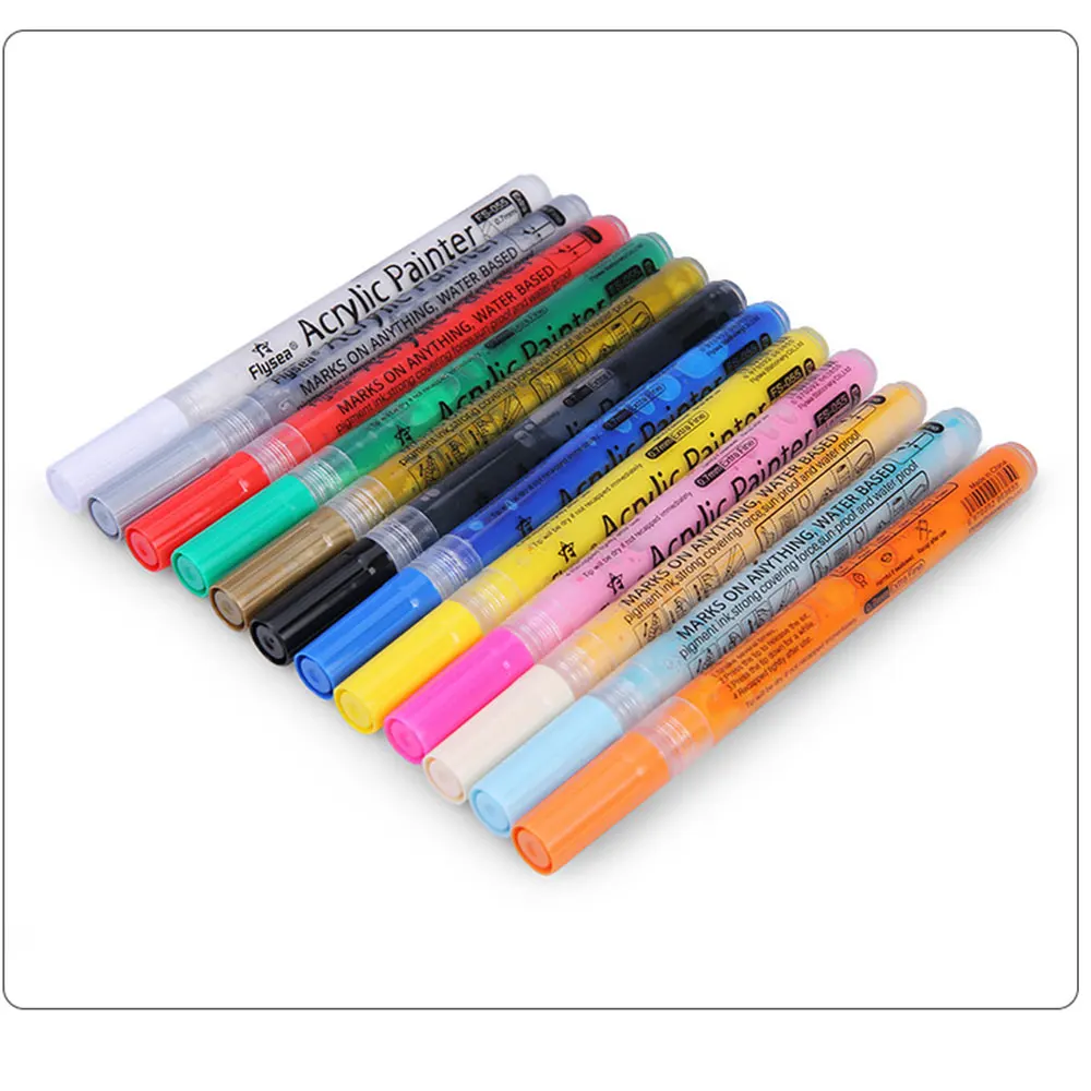 PGM Golf Club Color Changing Pen Acrylic Ink Pen With Strong Sunscreen Waterproof Golf Marker Drawing Tool Marks Pen