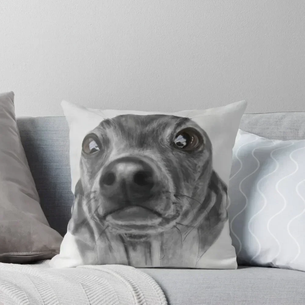 

Say What - Italian Greyhound Throw Pillow Decorative Cushions For Luxury Sofa Decorative Sofa Cushions pillow
