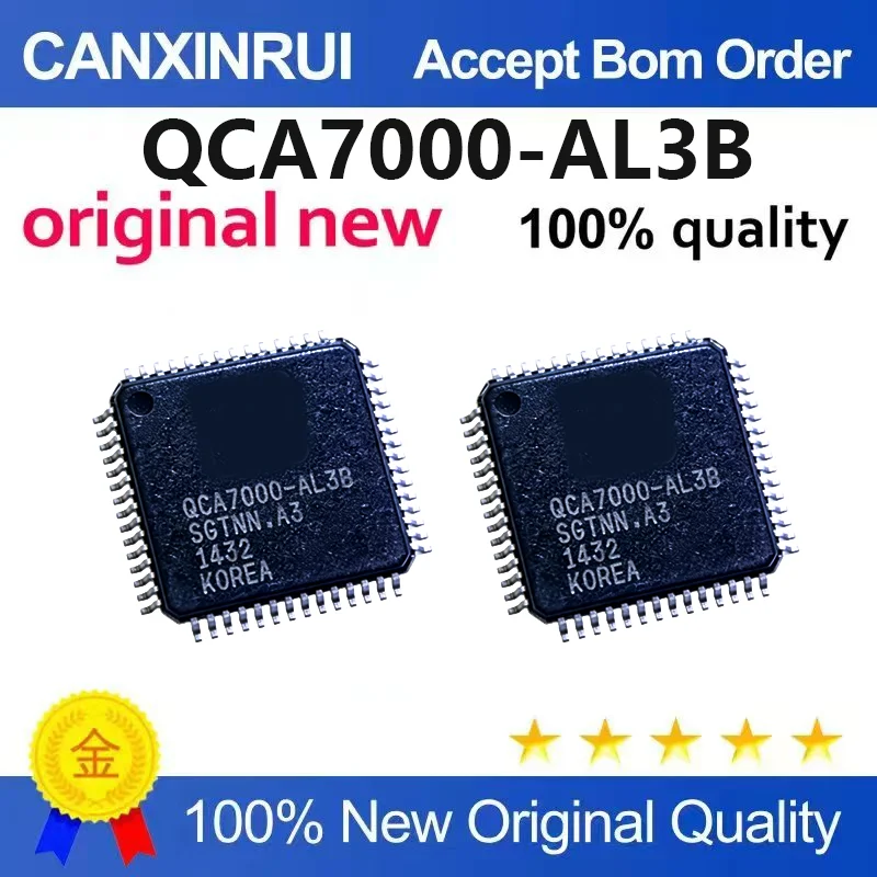 （5pcs-10pcs）New original QCA7000-AL3B QCA7000 QFN-68 power line communication control chip IC