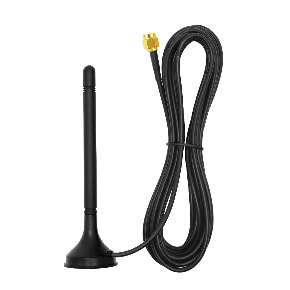 700-2700MHz GSM 2.4G 3G 4G LTE Antena o wysokim wzmocnieniu 3.5dBi SMA Męska podstawa magnetyczna 3M Kabel do zewnętrznej szafy DTU i routera