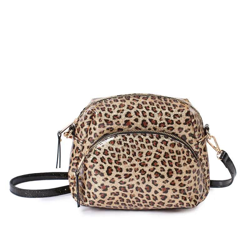 

Новые модные леопардовые женские сумки, европейский дизайн, сумки на плечо из лакированной кожи, женская брендовая роскошная сумка через плечо для девочек
