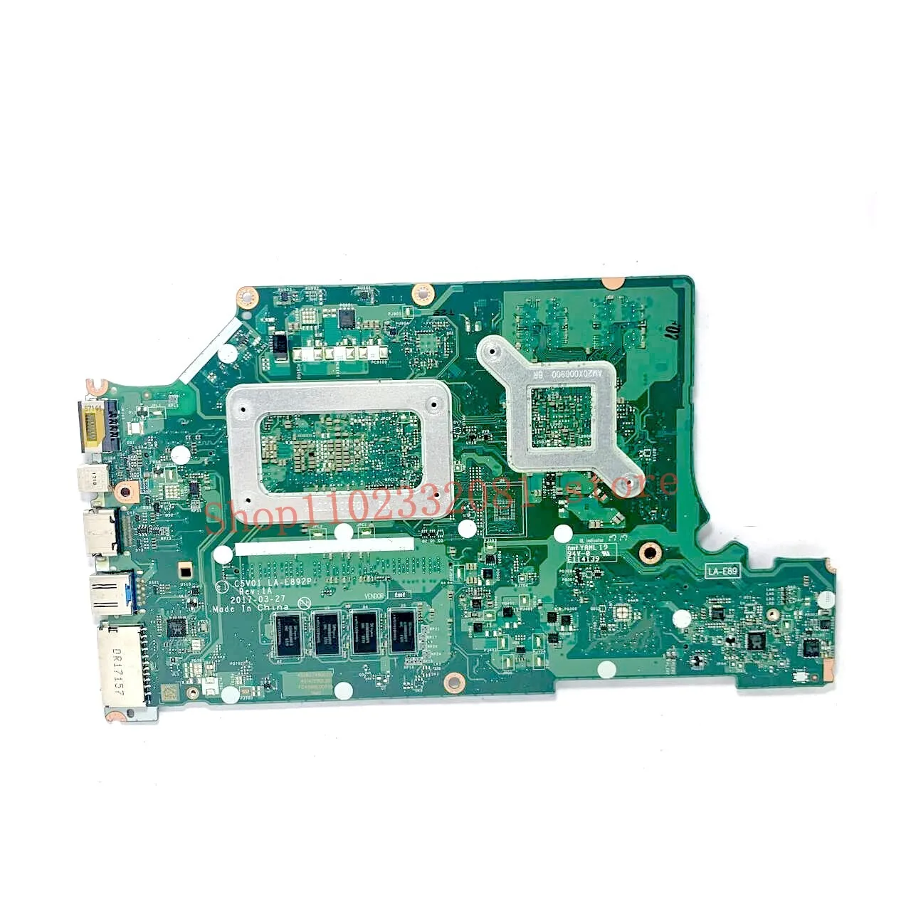 C5V01 LA-E892P Mainboard For ACER A515-51G A615-51G Laptop Motherboard NBGPC11003 With SR342 I5-7200U CPU MX150 100% Tested Good