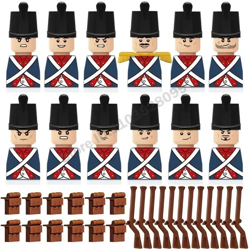 Crusader Knights Roman Warriors Middle Ages Medieval Europe Military Building Blocks Figures Castle Kingdom King Legion Set