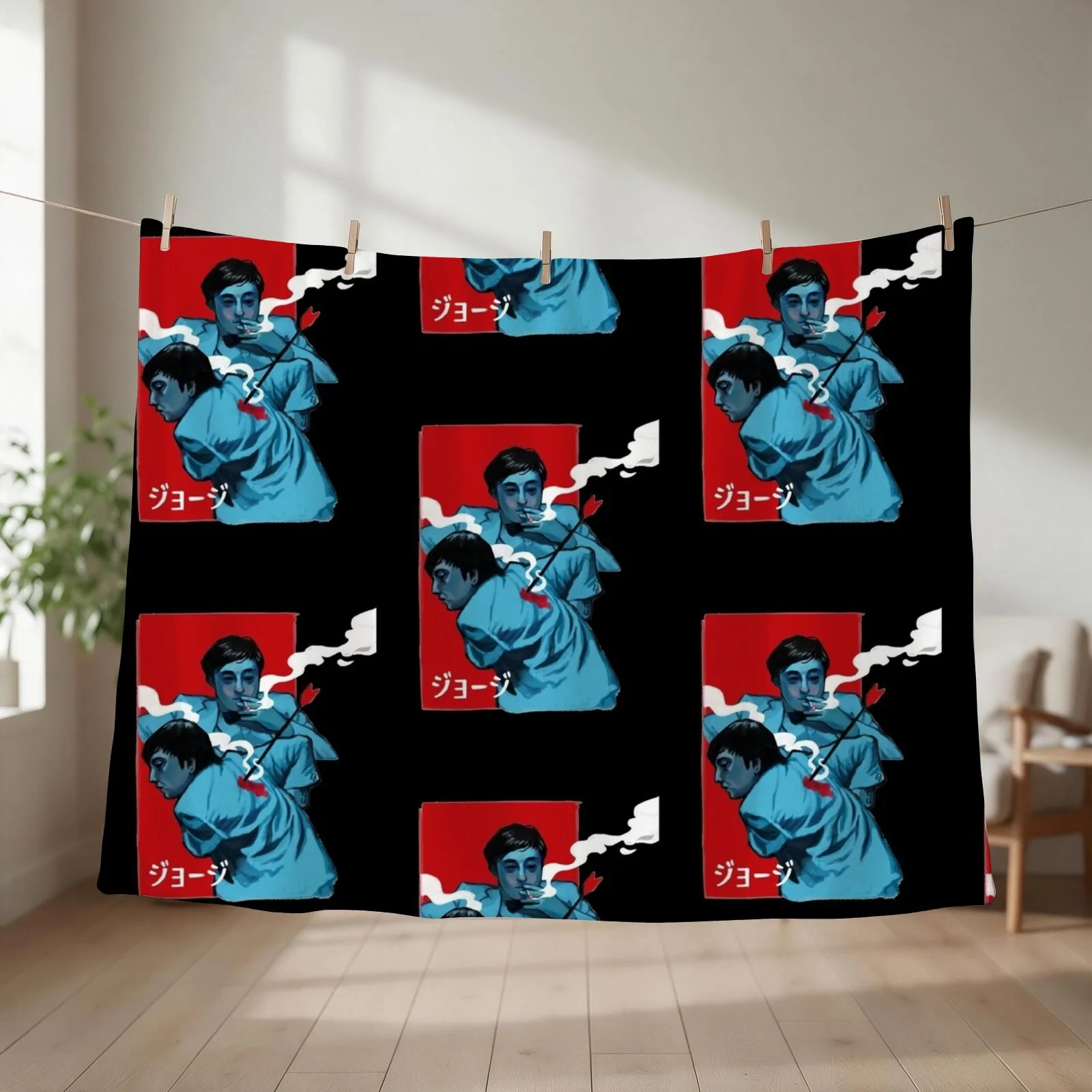 Joji - SLOW DANCING IN THE DARK Throw Blanket couch cozy soft plush fuzzy picnic outdoor blanket