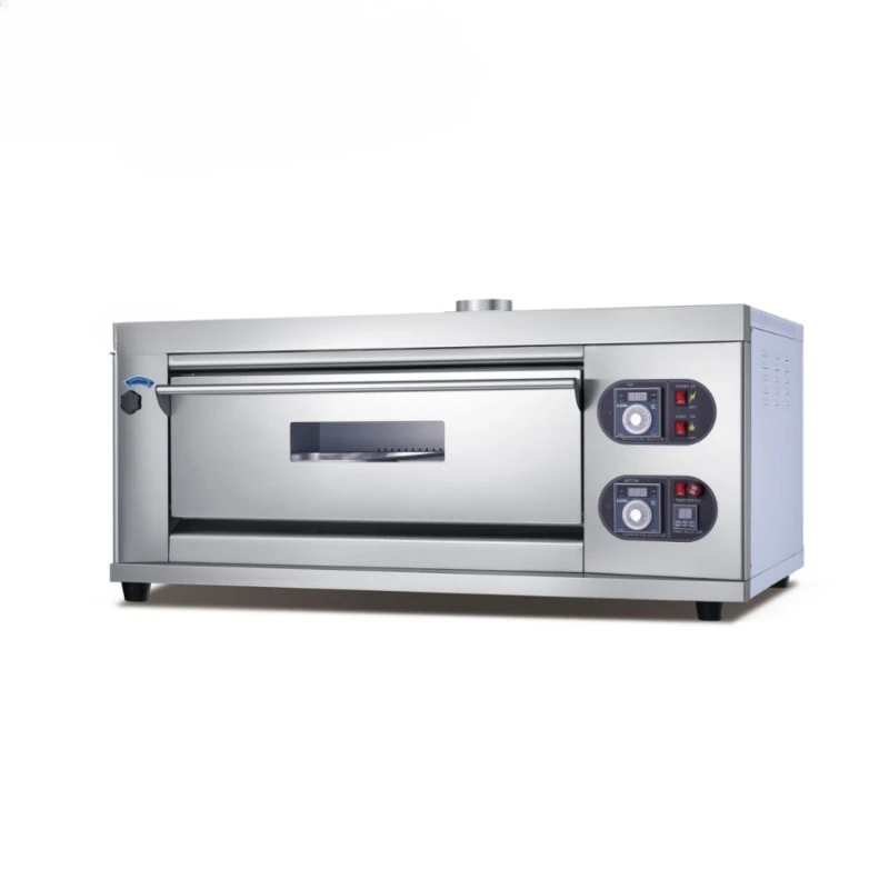 

1 Tier 2 Tray Gas Oven Large Room Bread Machine Commercial Bread/Cake/Pizza/Biscuit Bread Deck Oven