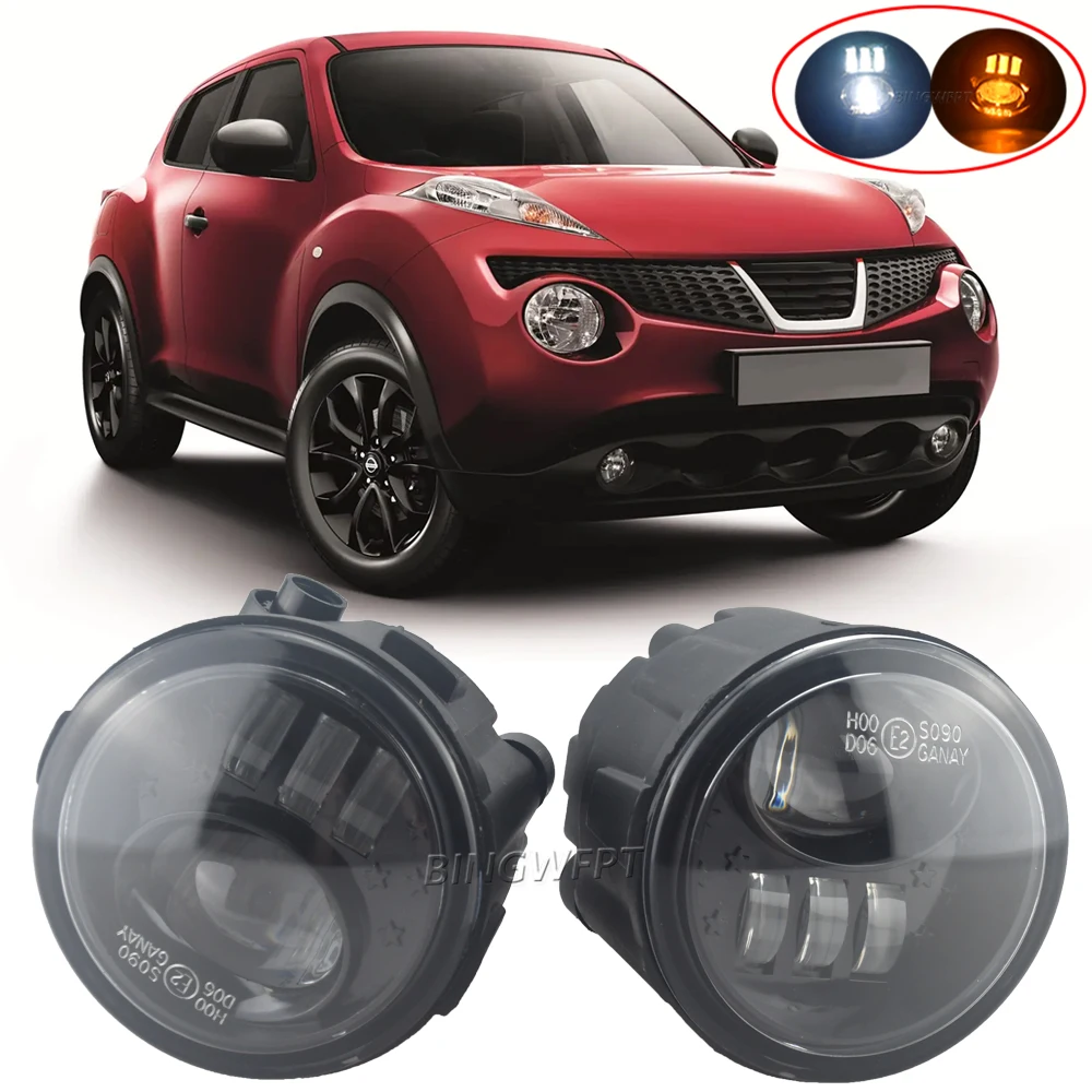 Fog Light Car Front Bumper Fog Lamp For Nissan Juke Hatchback 2011 - 2014 For Nissan Note Quest Cube Murano Z51 2006-2015