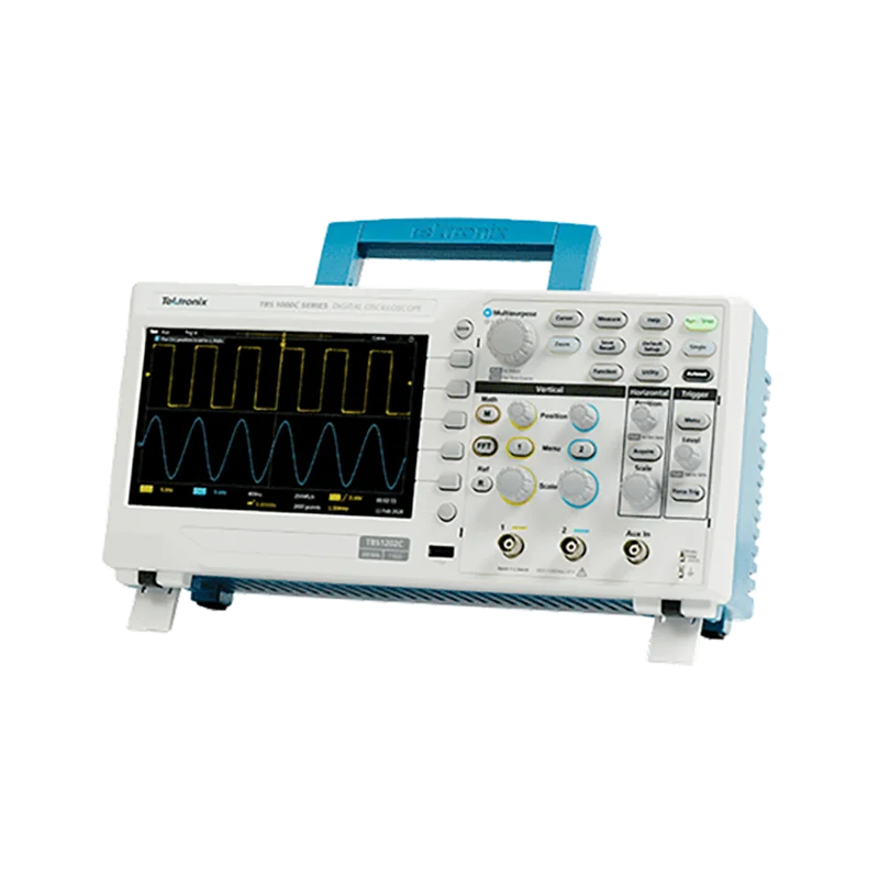 Tektronix TBS1102B Digital Storage Oscilloscope 100 MHz 2 Channel Update model TBS1102C High Precision Oscilloscope