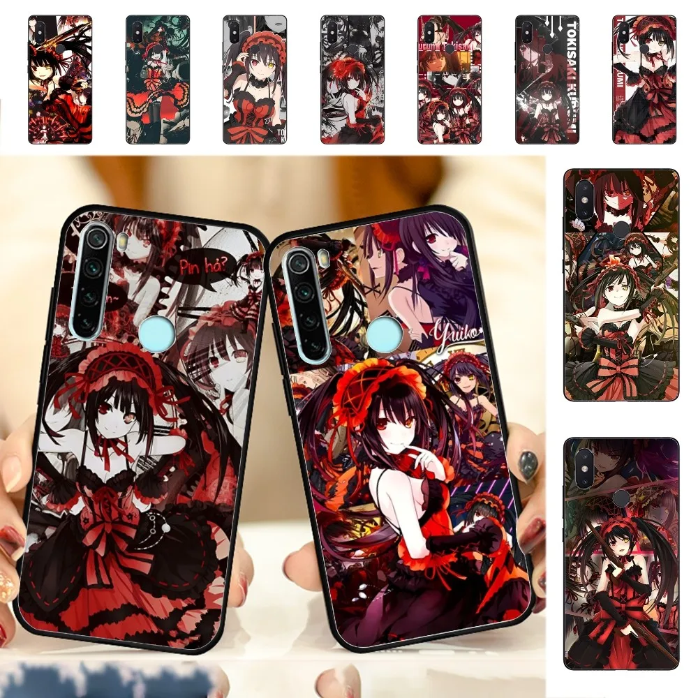 Kurumi Tokisaki Date A Live Phone Case For Redmi Note 4 X 5 A 6 7 8 T 9 9S 10 11 11S 11Epro Poco M3 pro