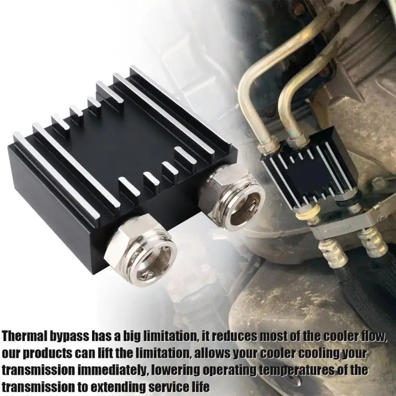 Car Advanced Thermostatic Bypass Enhances Transmission Oil Temperature Control for 2500 3500 68RFE Transmission Cooling