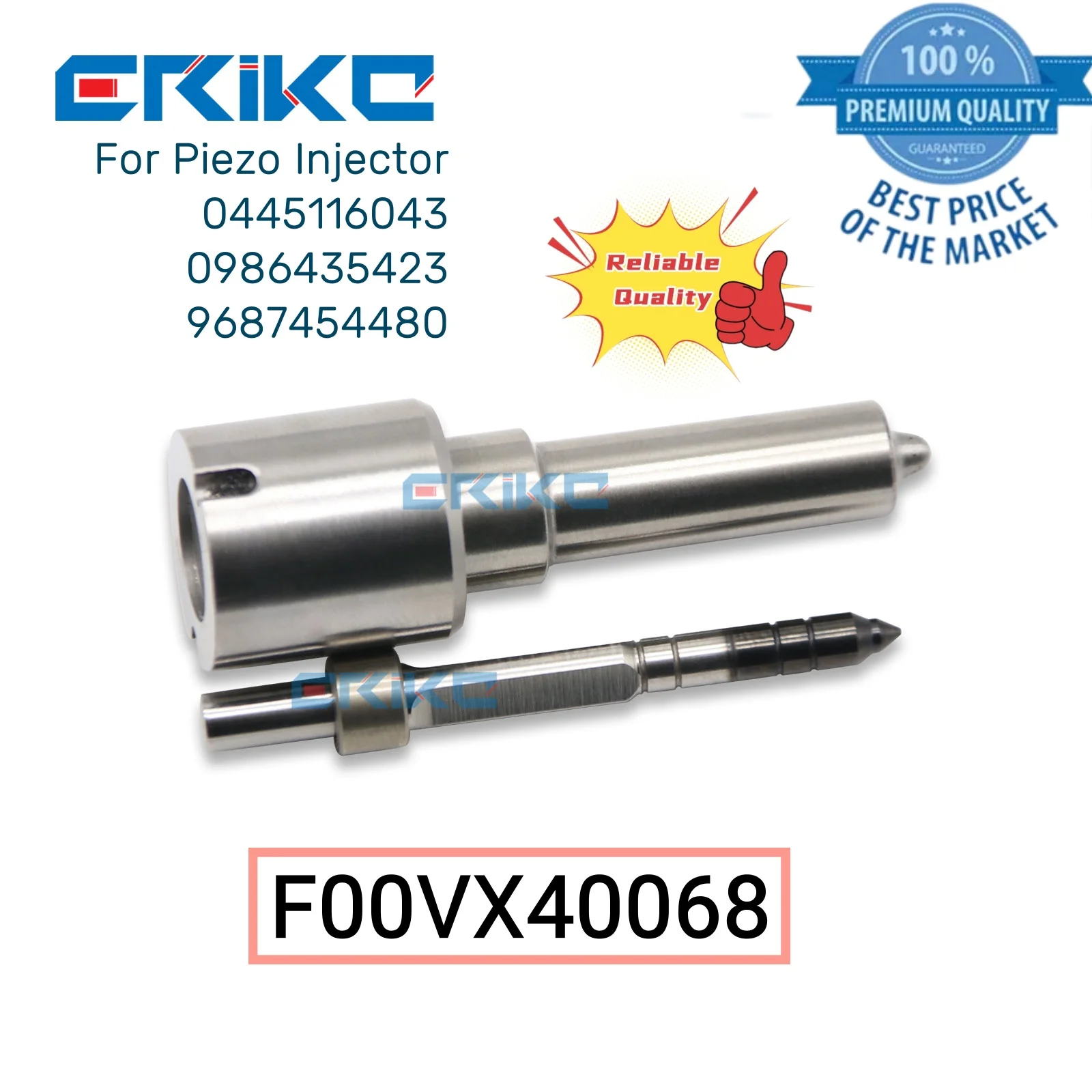 

Топливная форсунка F00VX40068 F 00V X40 068 форсунка дизельного топлива для пьезофорсунки 0445116043 0986435423 9687454480
