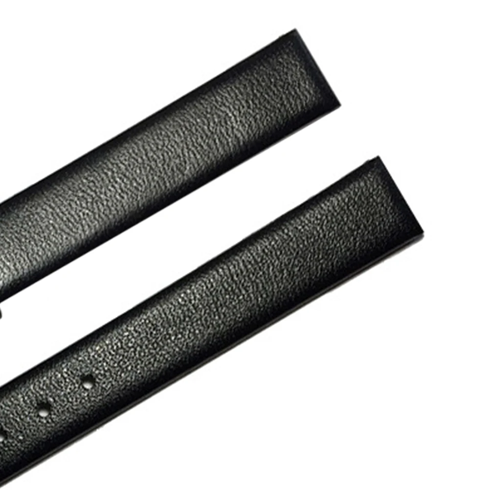 

Watch Band Black 8Mm Replacement Stylish Ultrafine Wristband Fashion Watch Strap Comfortable Soft Waterproof