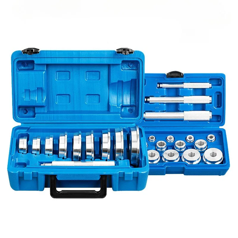 

10/17pcs Master Bearing Race and Seal Driver Set Universal Car Axle Bushing Remover Installer Tool Kit with Aluminum Discs