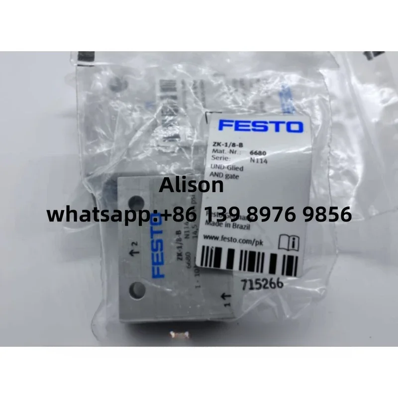 

FESTO 6680 ZK-1/8-B 6682 OS-1/4-B OS-1/8-B 6681