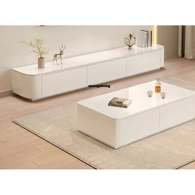 

K153 Organizer French Living Room TV Stand Table TV Comfortable Industrial Aesthetic Mueble Para Tv Unit Cabinet Storage Furnitu