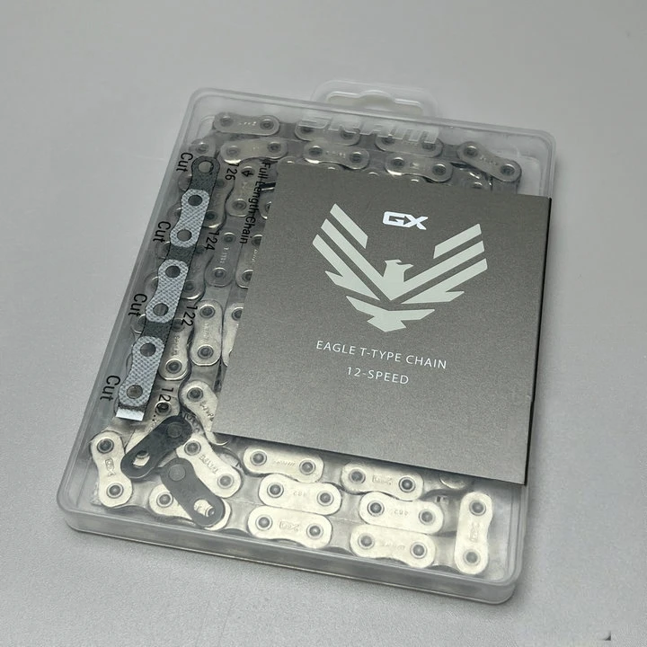 

SRAM GX Eagle Transmission Flattop Chain CN-TTYP-GX-A1 12SPEED 126 links Silver Flat top profile, unbelievable shifting perform